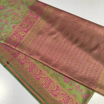 Soft Silk Kanchi Brocade Saree