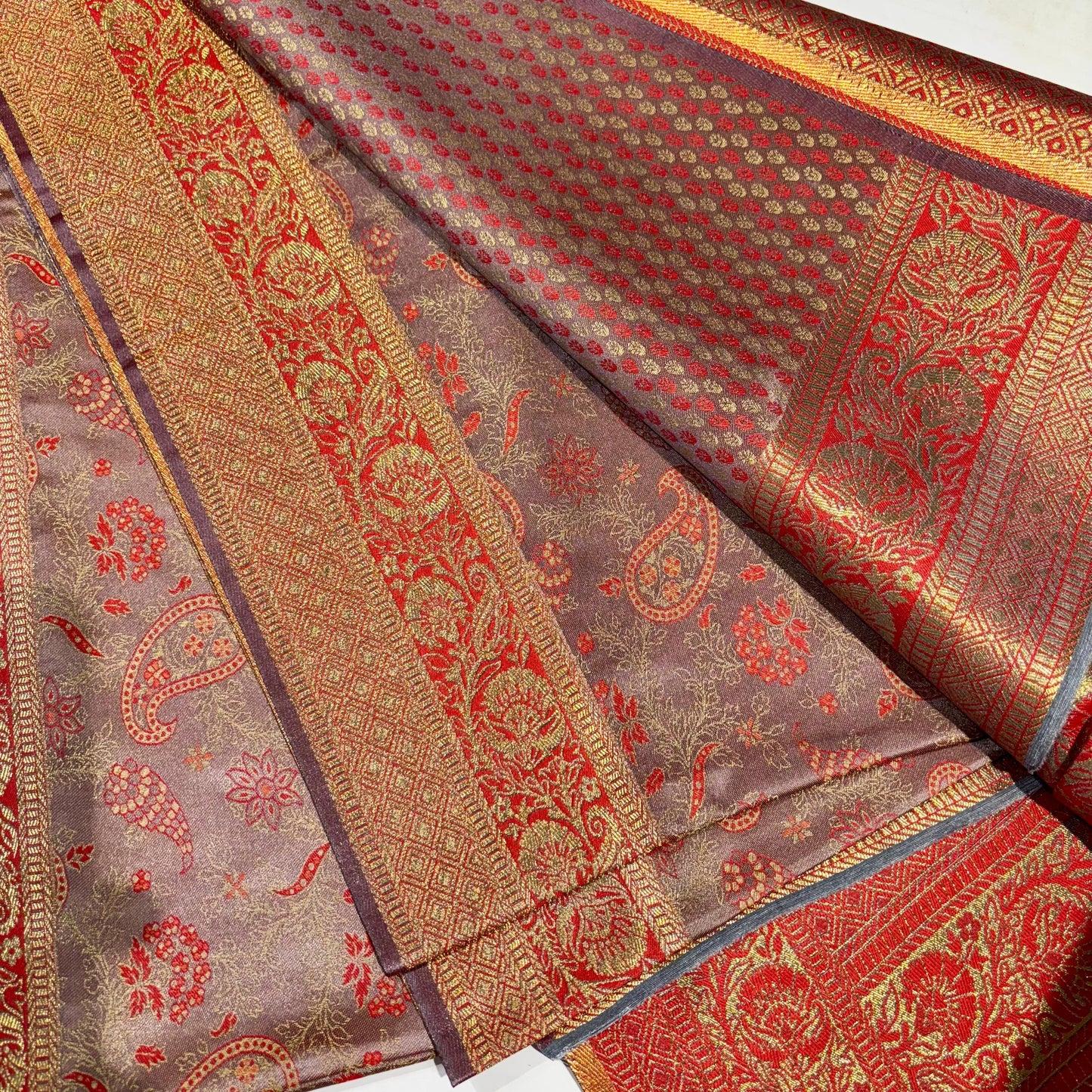 Soft Silk Kanchi Brocade Saree