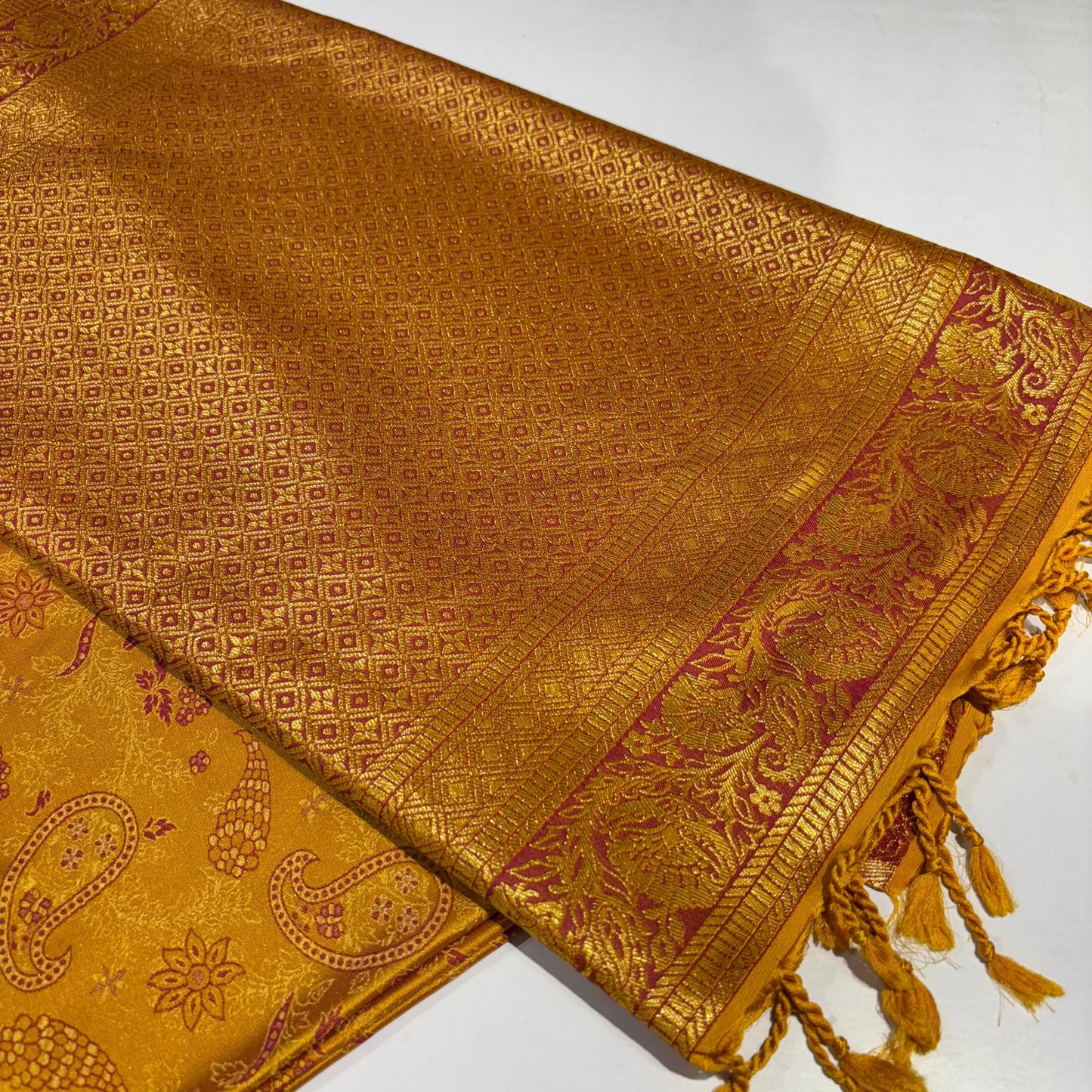 Soft Silk Kanchi Brocade Saree