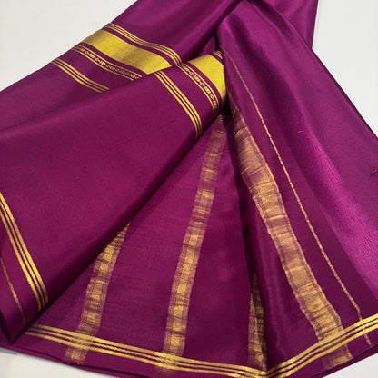 Pure Mysore Silk Saree