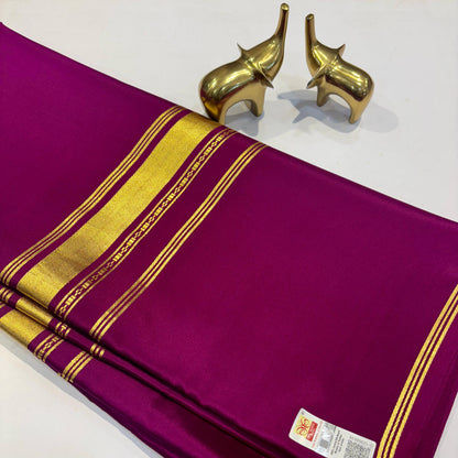 Pure Mysore Silk Saree