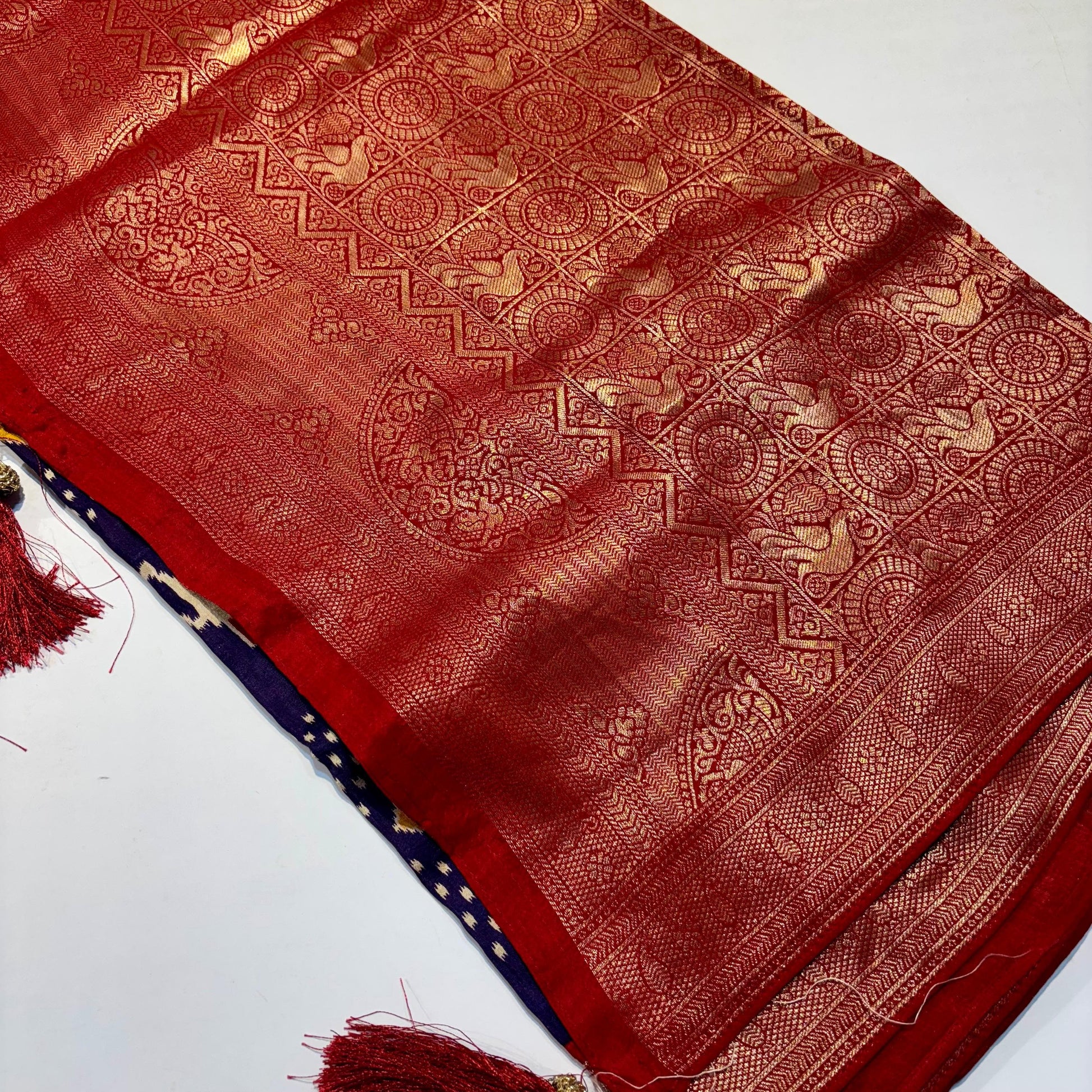 Patola Saree with Palki Border