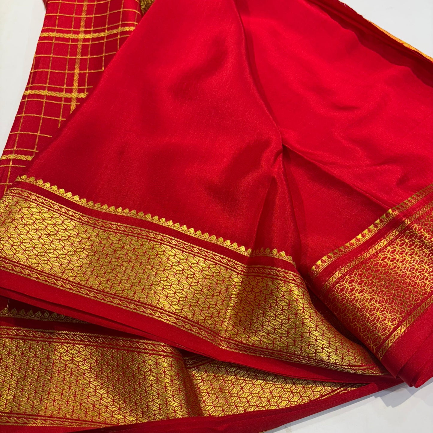 Pure Mysore Silk Saree