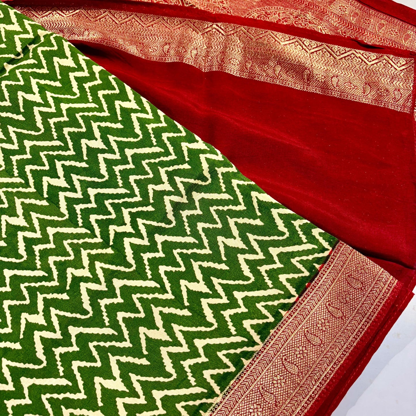 Printed Maslin Silk Saree