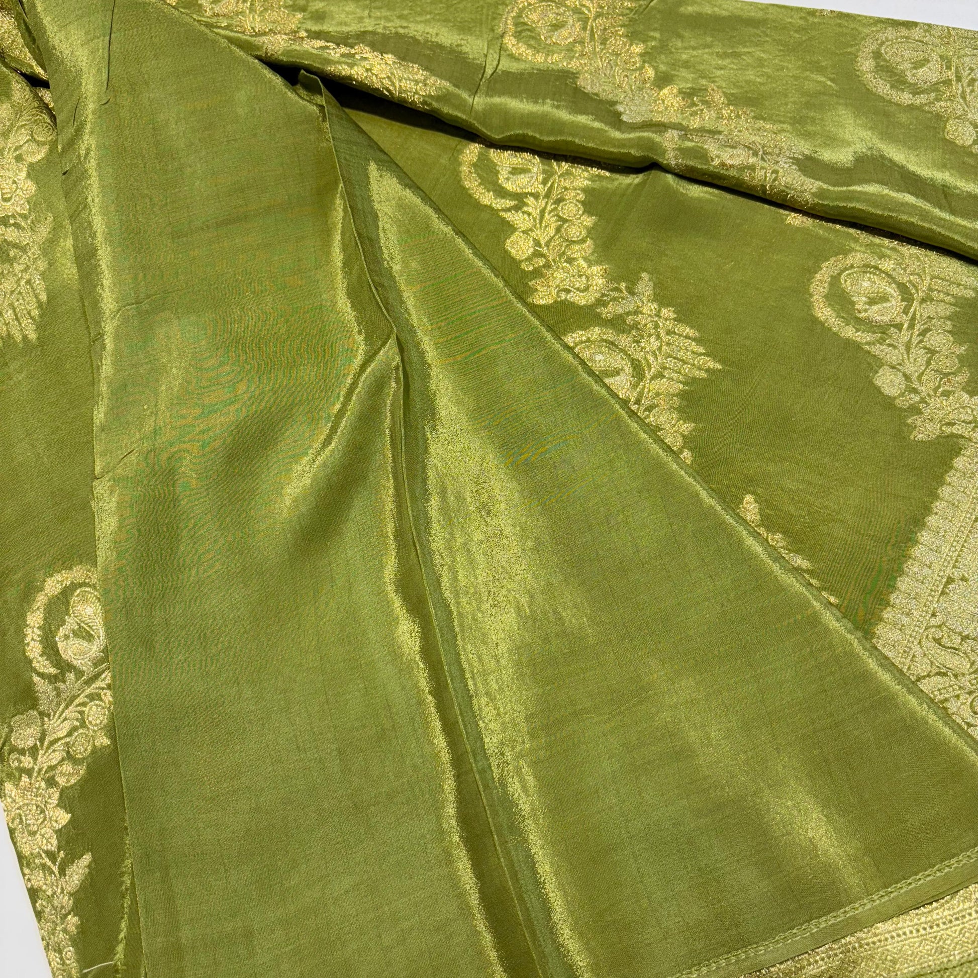 Banarasi Satin Crepe Saree