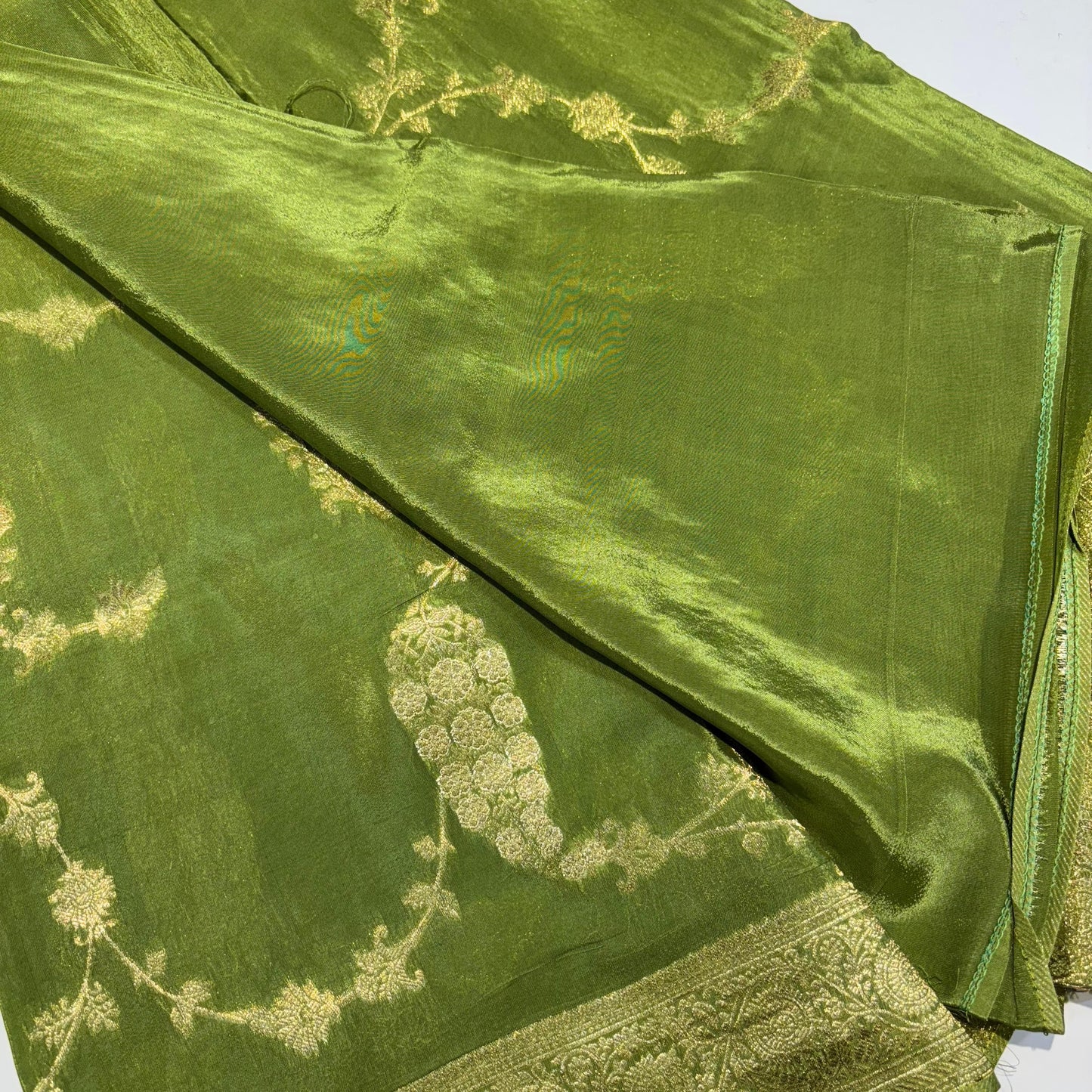 Banarasi Satin Crepe Saree