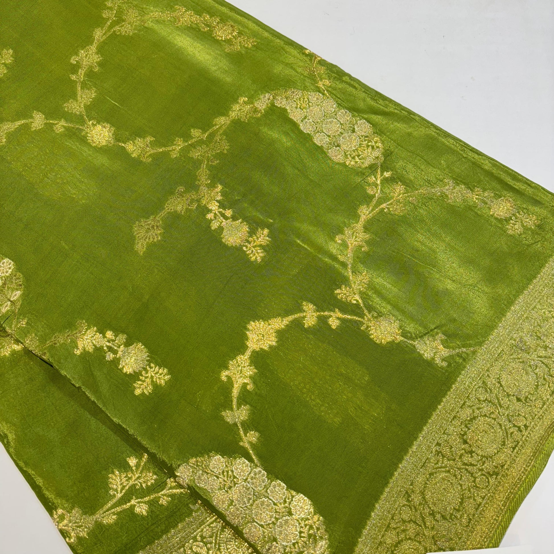 Banarasi Satin Crepe Saree