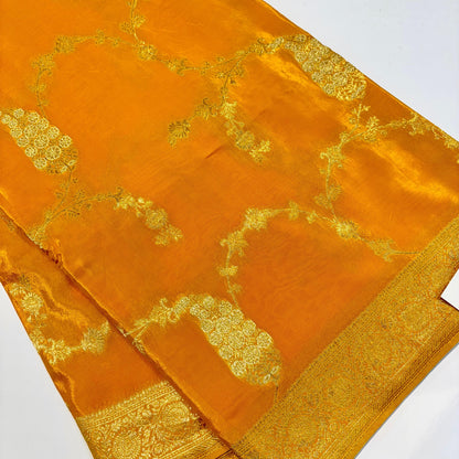 Banarasi Satin Crepe Saree