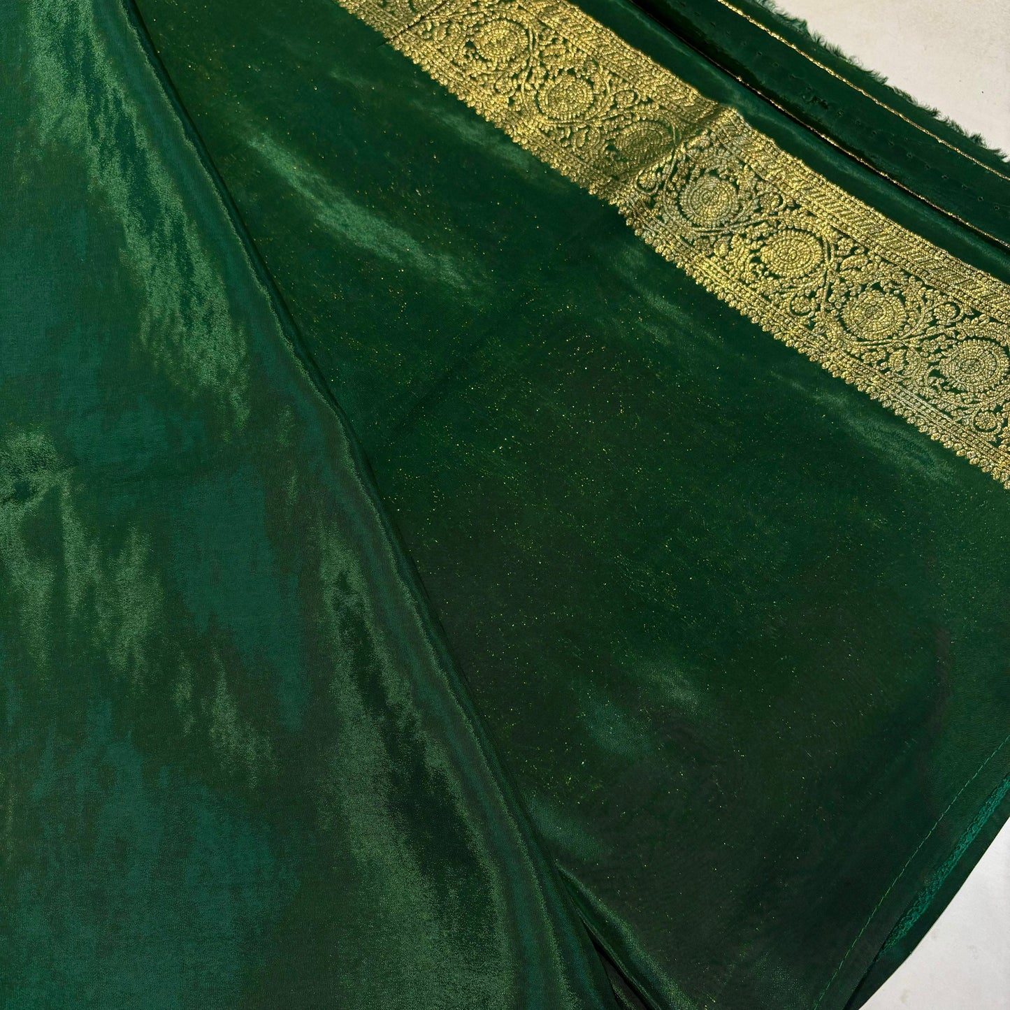 Banarasi Satin Crepe Saree