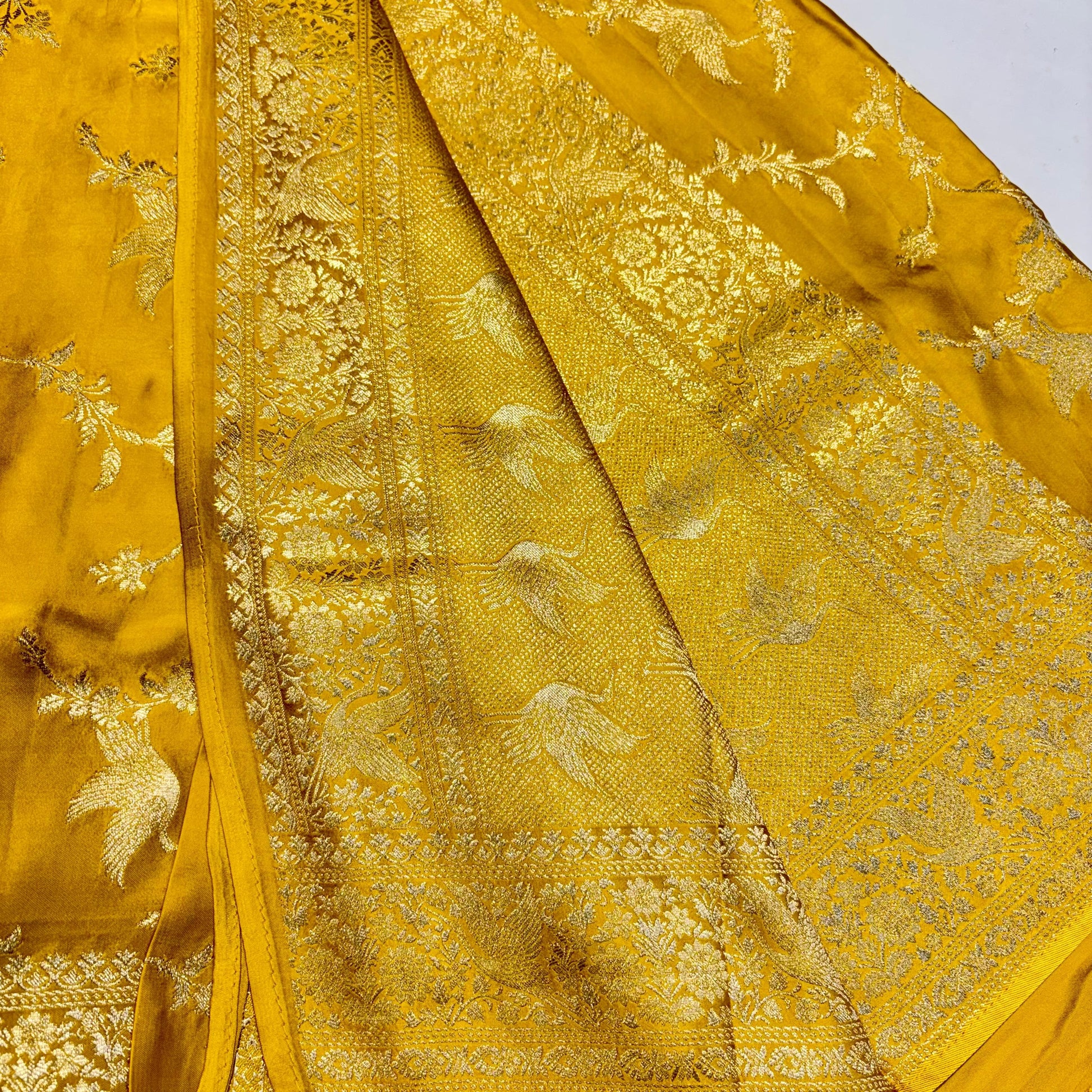 Banarasi Satin Crepe Saree