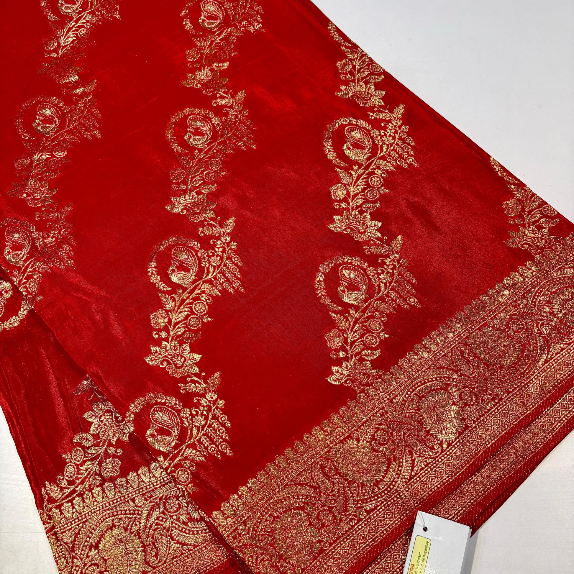 Banarasi Satin Crepe Saree