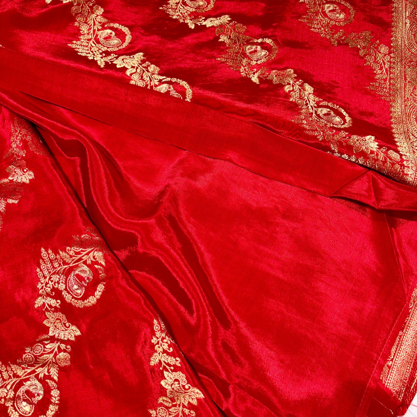 Banarasi Satin Crepe Saree