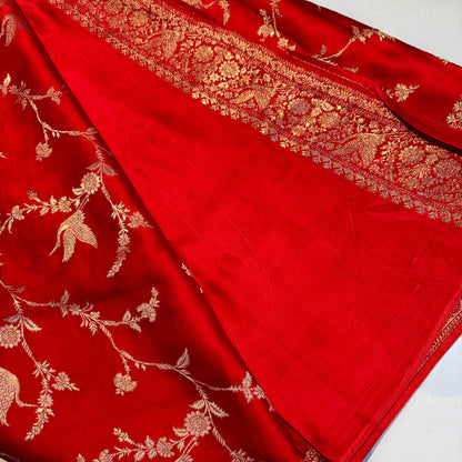 Banarasi Satin Crepe Saree