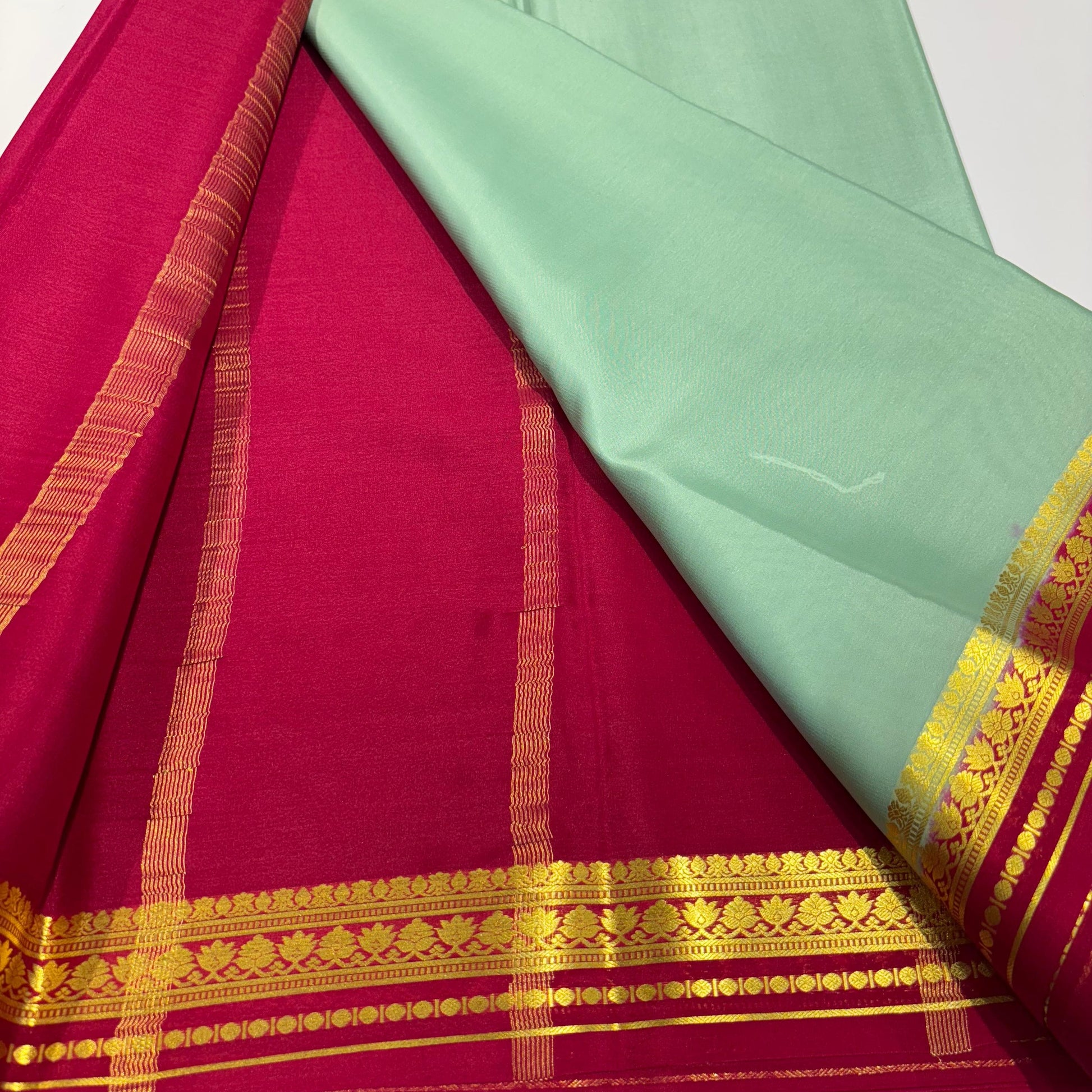 Light Weight Pure Mysore Silk Saree