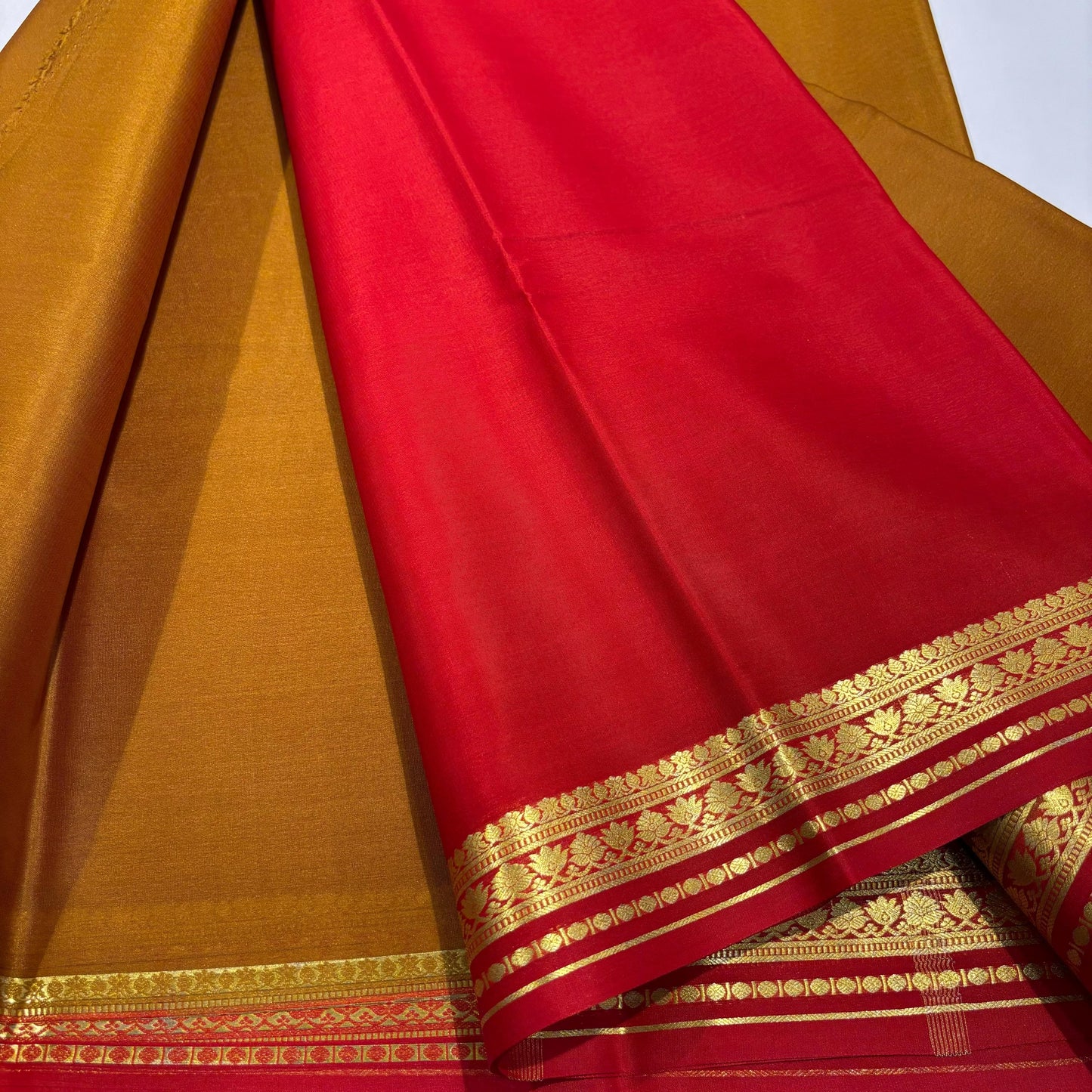 Light Weight Pure Mysore Silk Saree