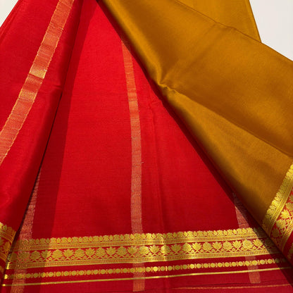 Light Weight Pure Mysore Silk Saree