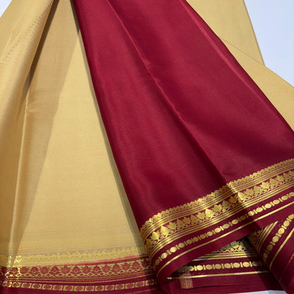 Light Weight Pure Mysore Silk Saree