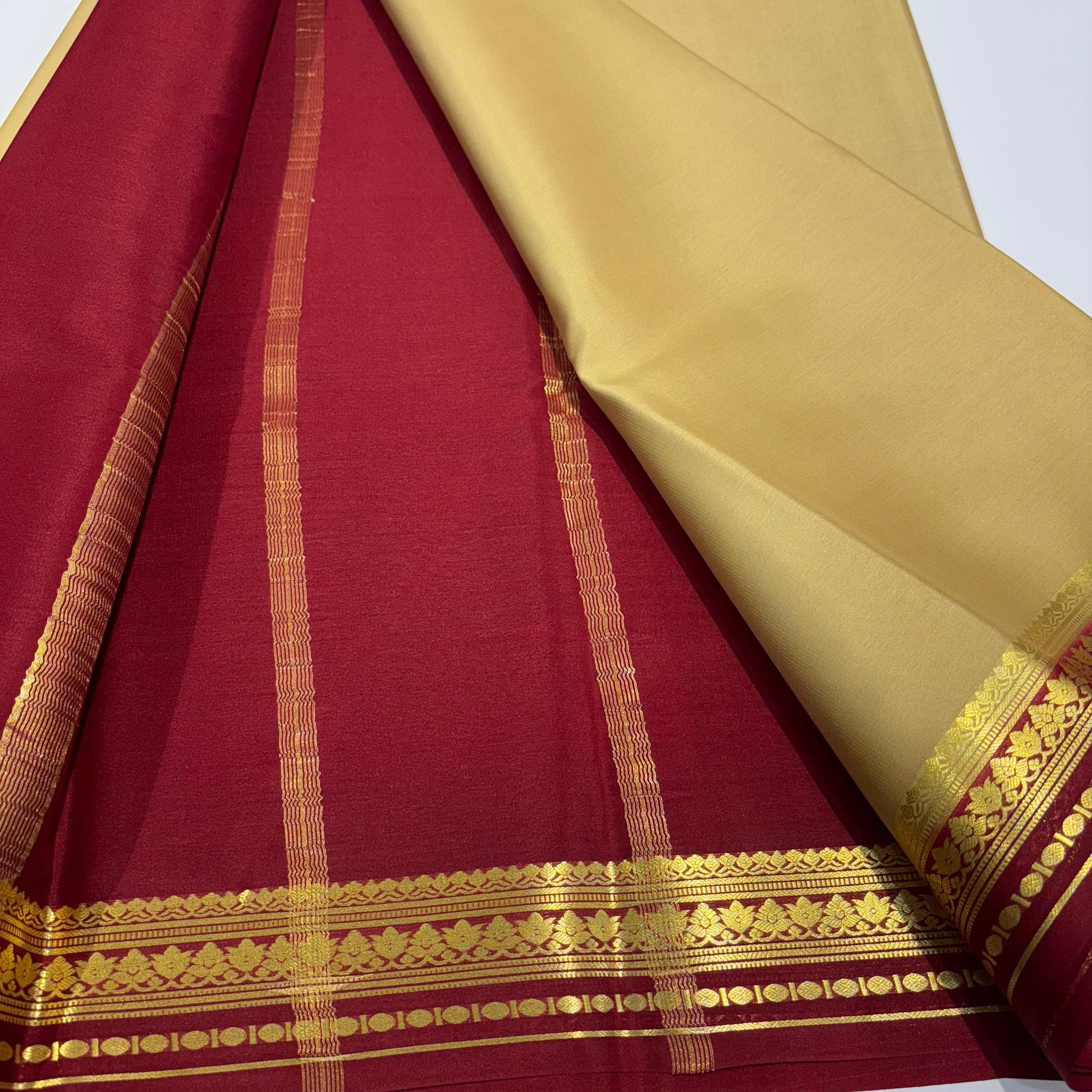 Light Weight Pure Mysore Silk Saree