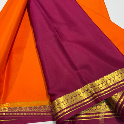 Light Weight Pure Mysore Silk Saree