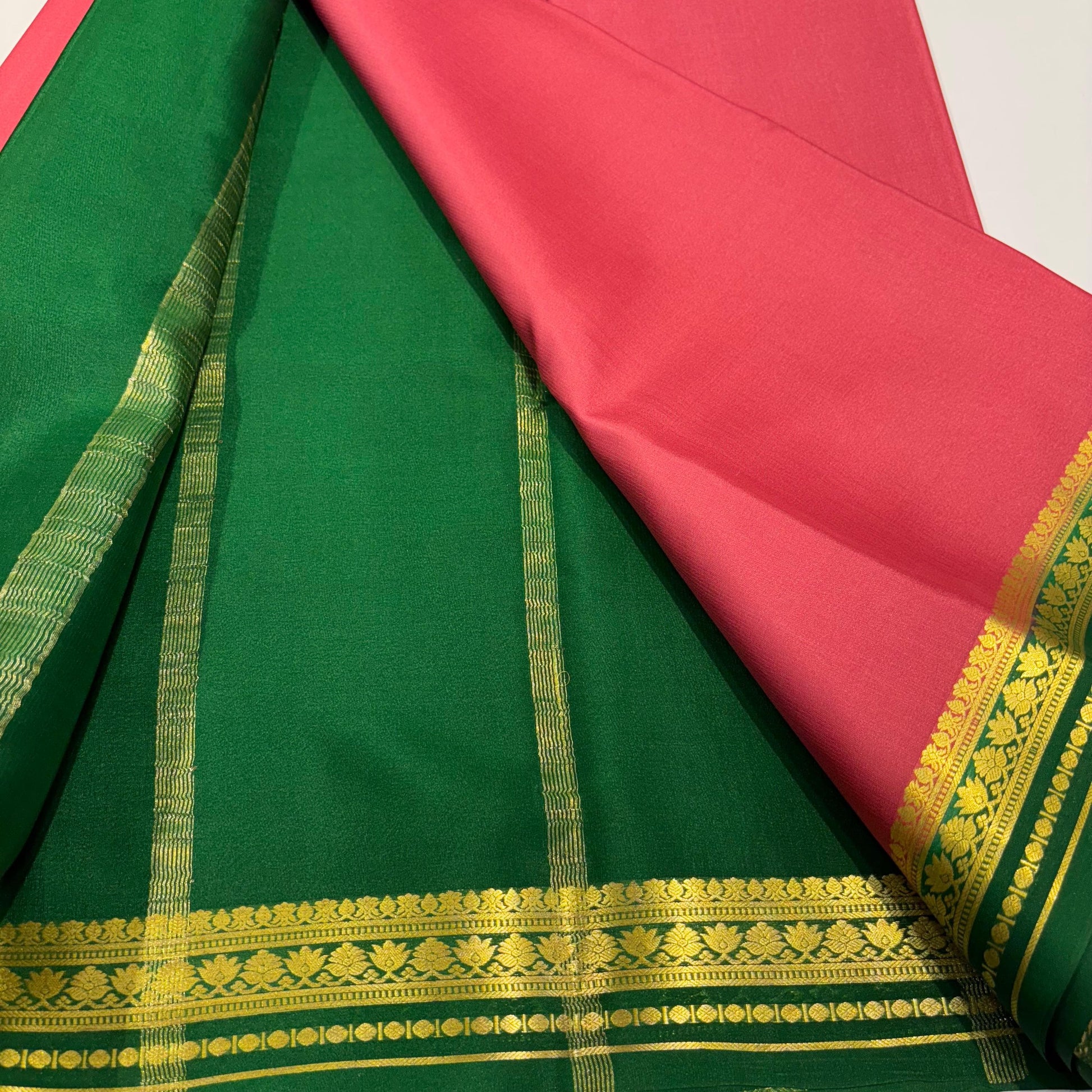 Light Weight Pure Mysore Silk Saree