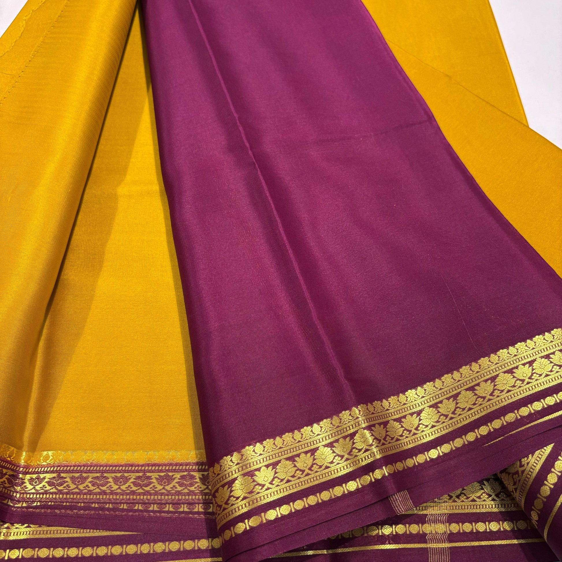 Light Weight Pure Mysore Silk Saree