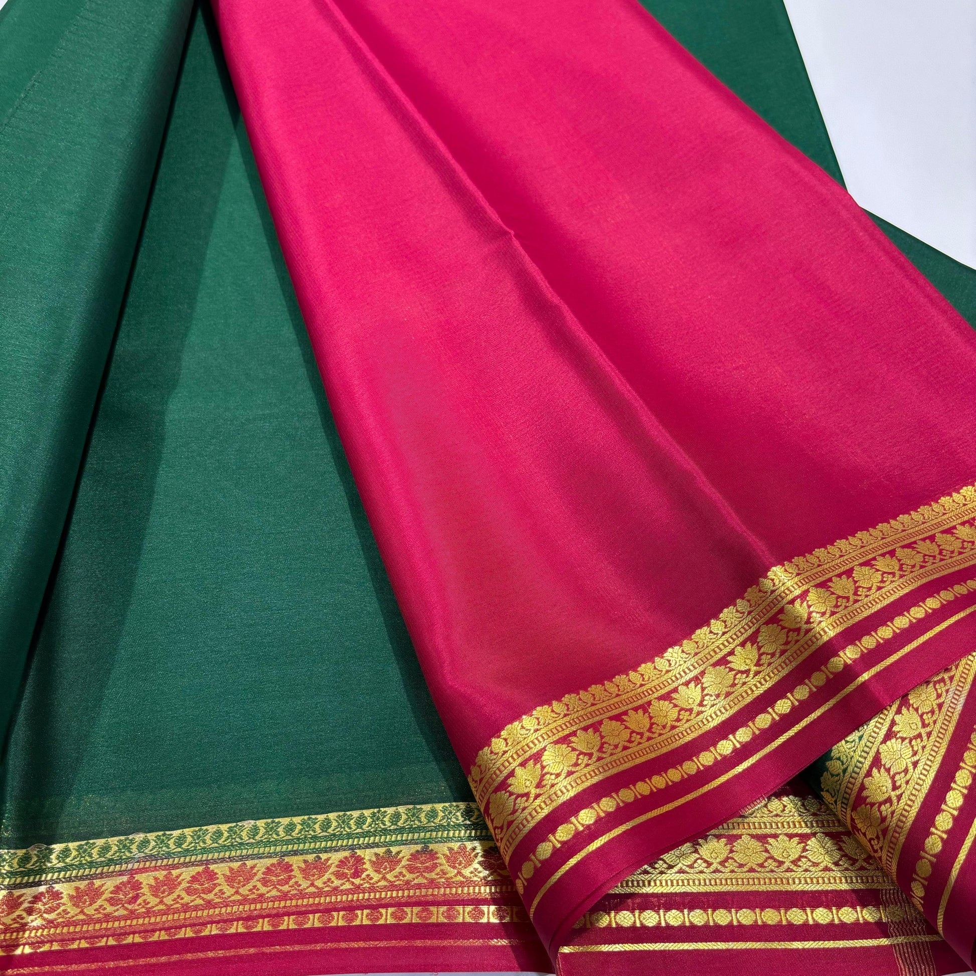 Light Weight Pure Mysore Silk Saree