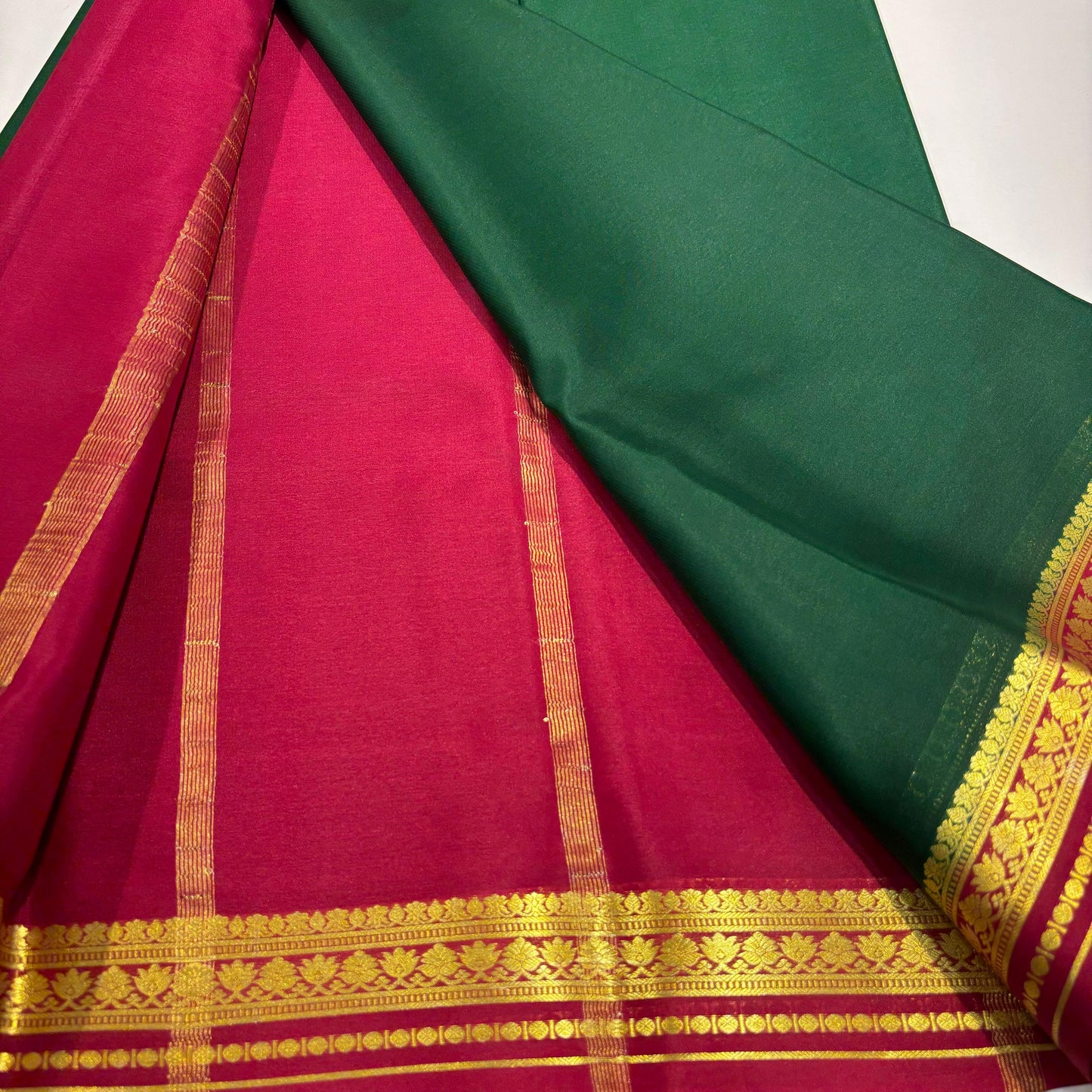 Light Weight Pure Mysore Silk Saree