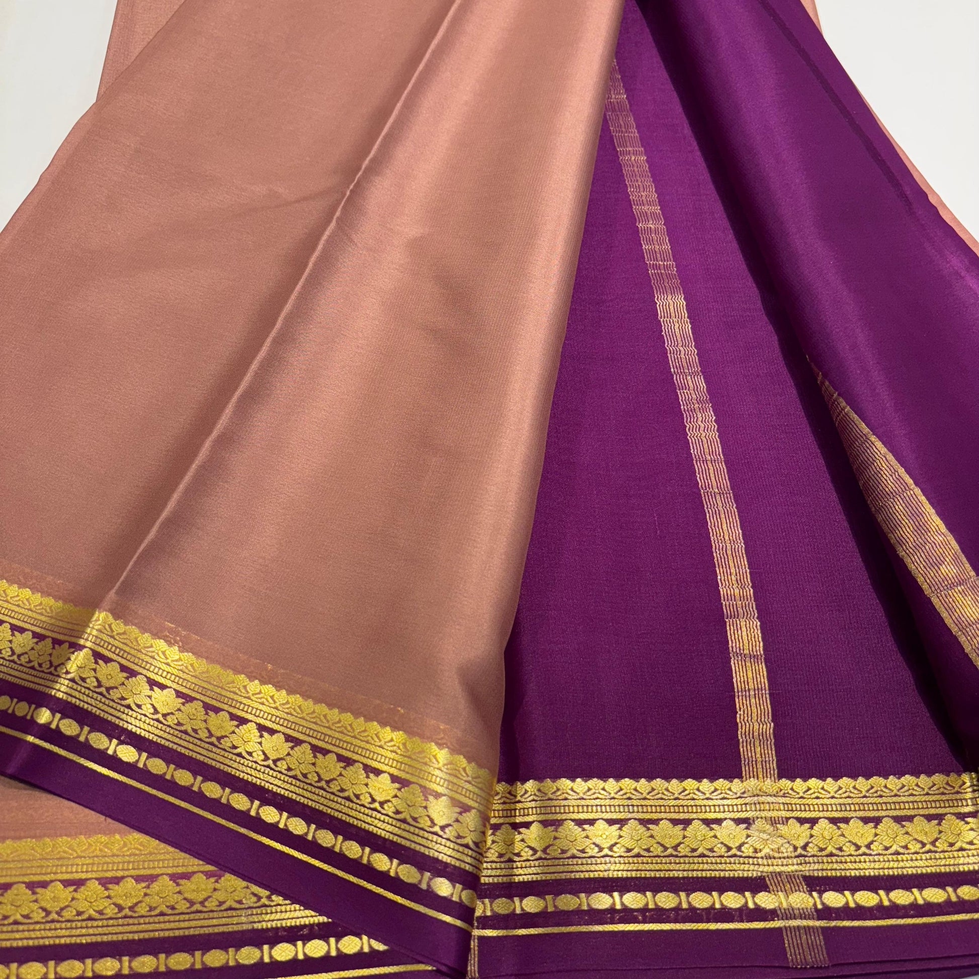 Light Weight Pure Mysore Silk Saree