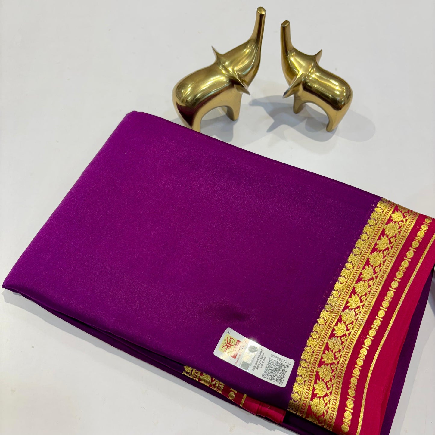 Light Weight Pure Mysore Silk Saree