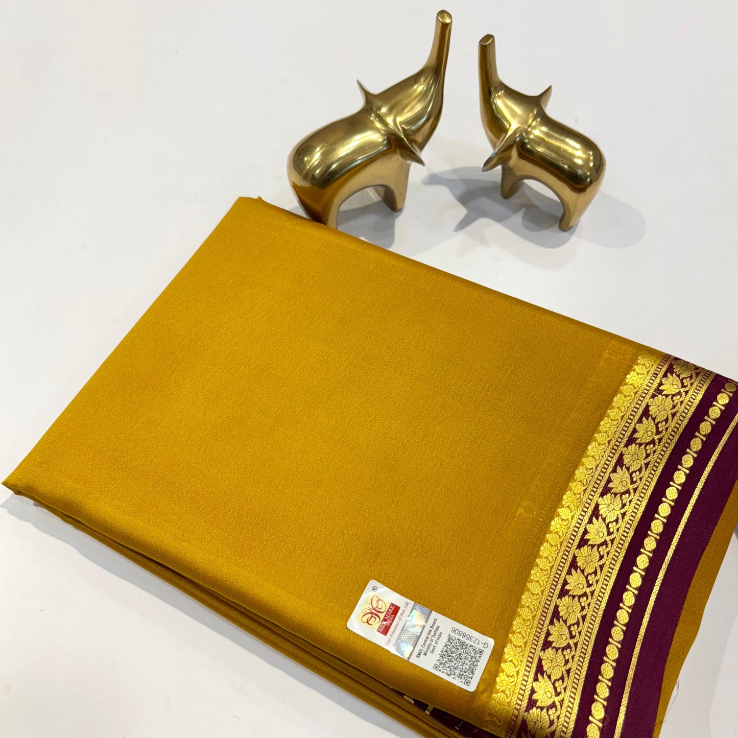 Light Weight Pure Mysore Silk Saree