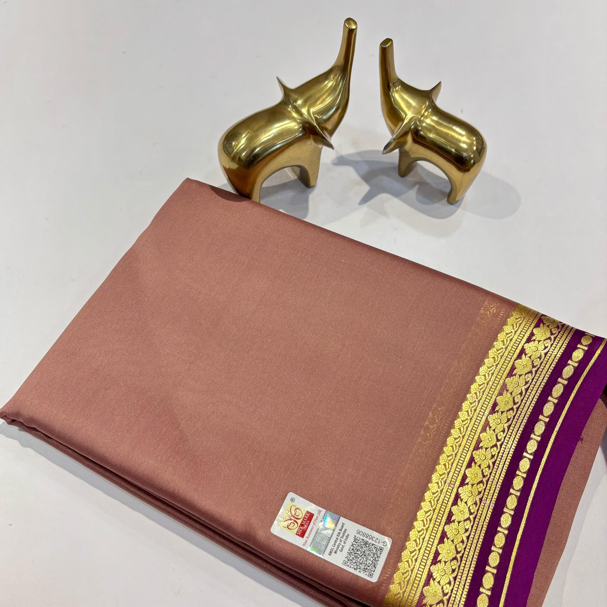 Light Weight Pure Mysore Silk Saree