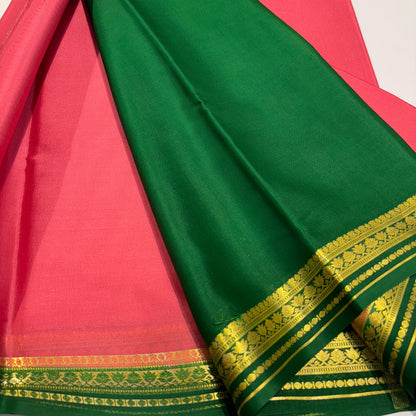 Light Weight Pure Mysore Silk Saree