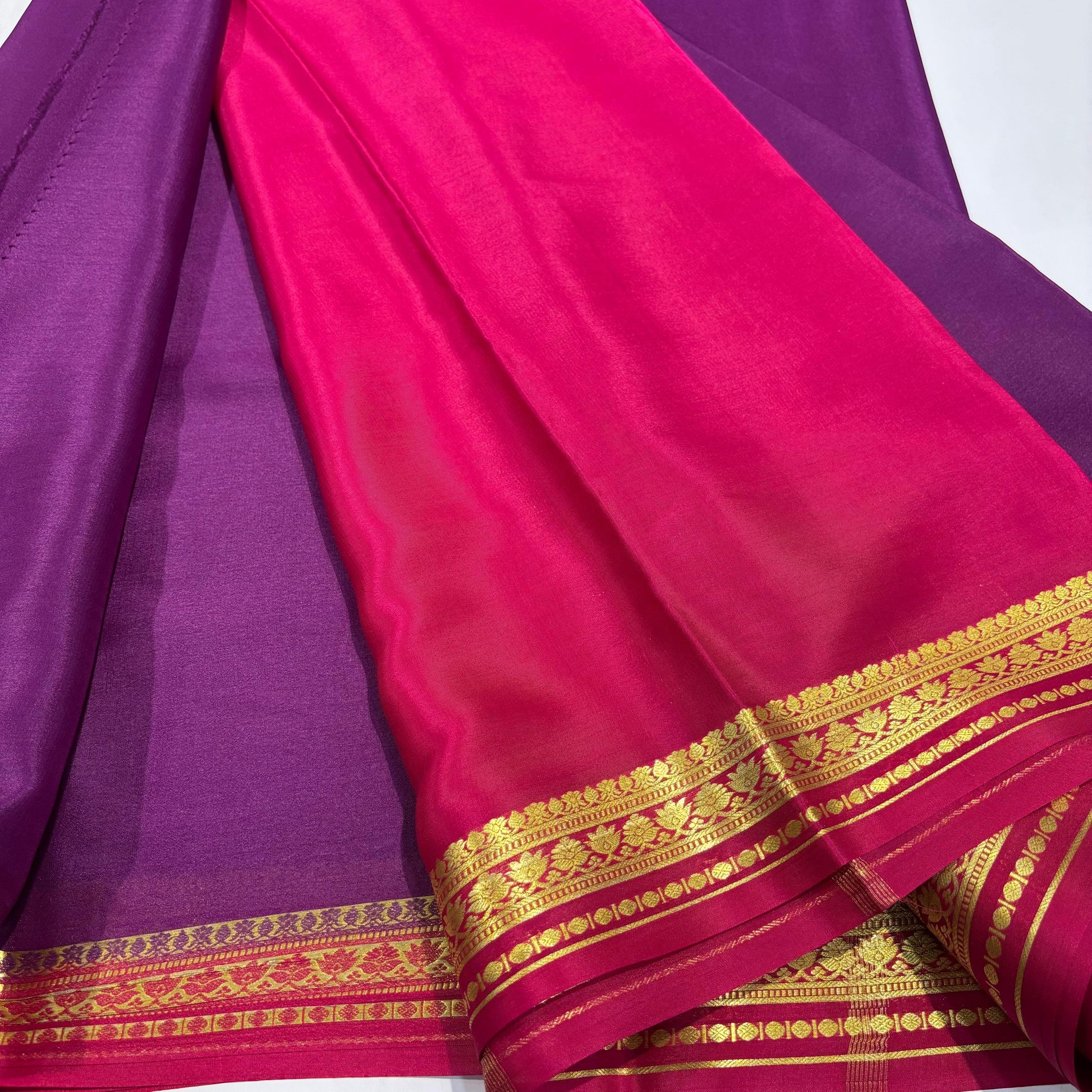 Light Weight Pure Mysore Silk Saree