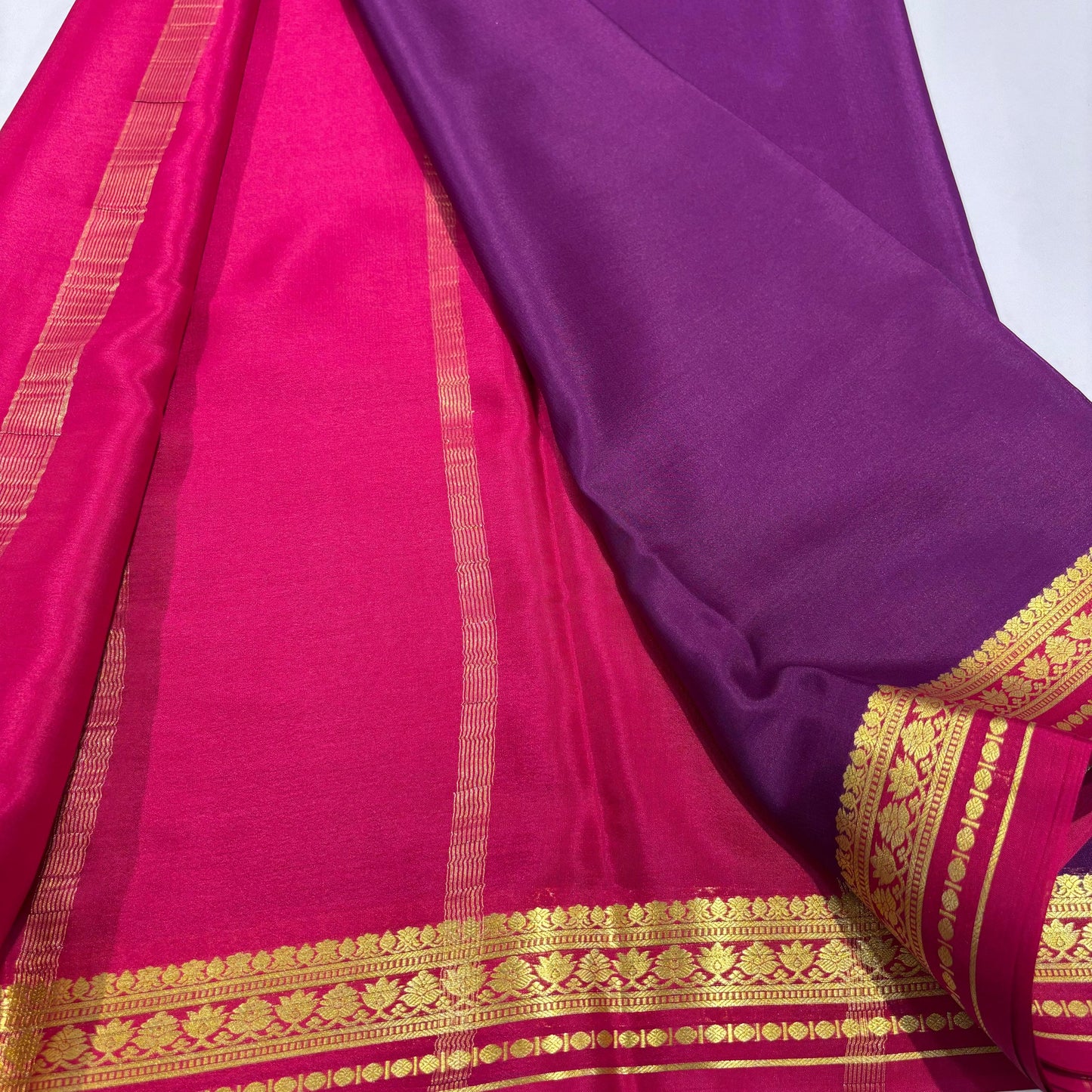 Light Weight Pure Mysore Silk Saree