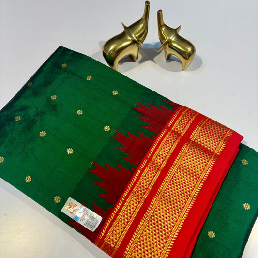 Pure Traditional ilkal Silk Saree