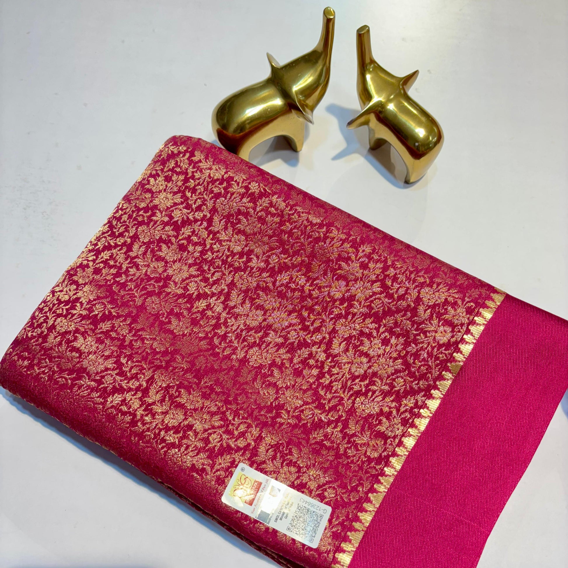 Brocade Mysore Silk Saree