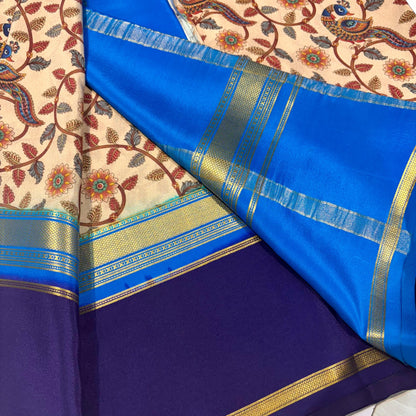 Printed Pure Mysore silk saree