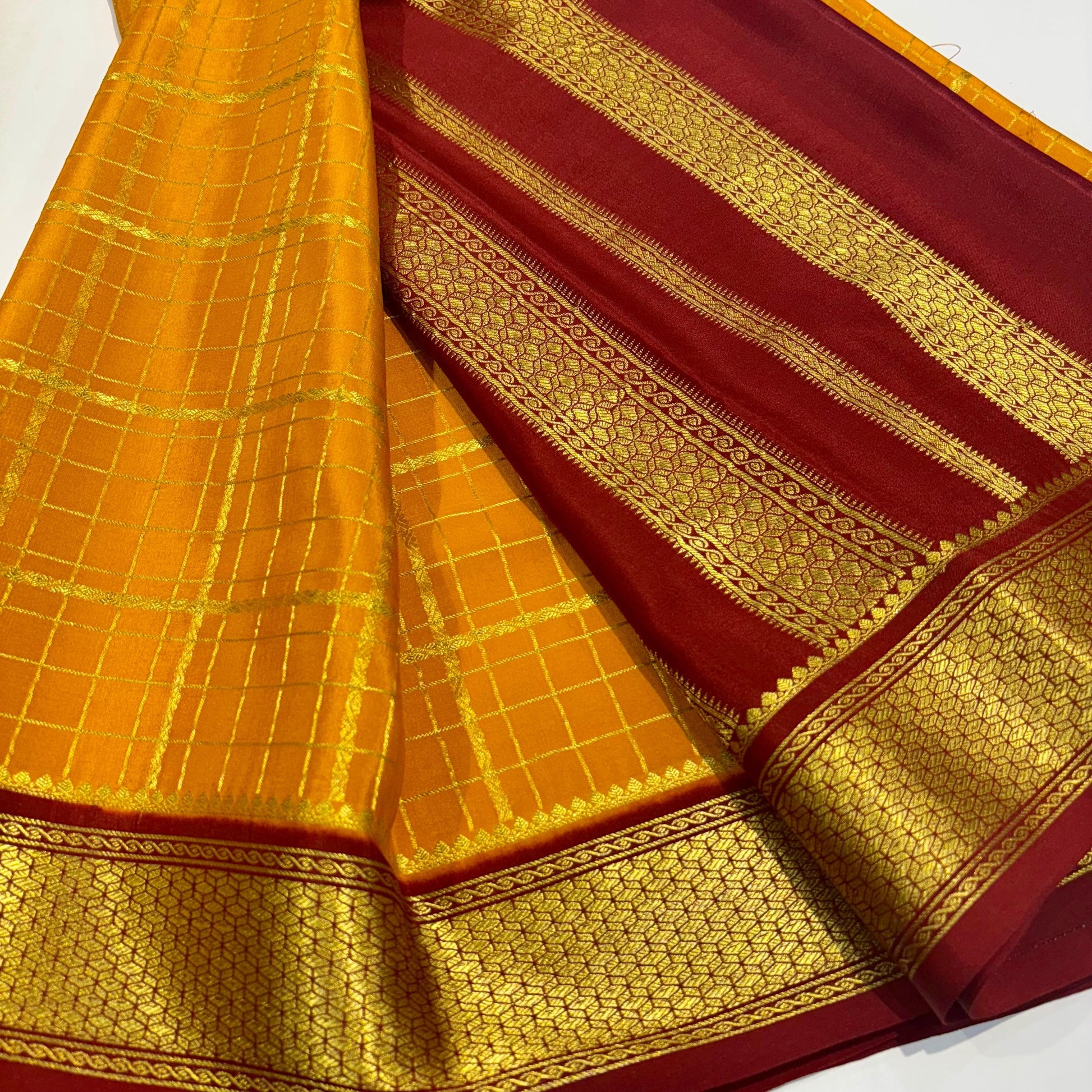 Pure Mysore Silk Saree