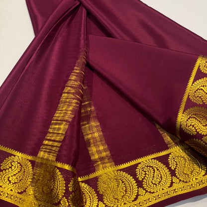 Pure Mysore Silk Saree