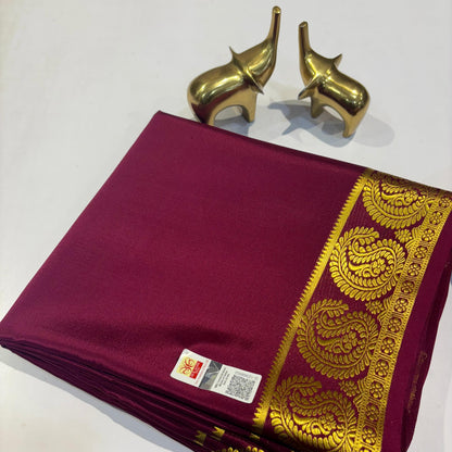 Pure Mysore Silk Saree