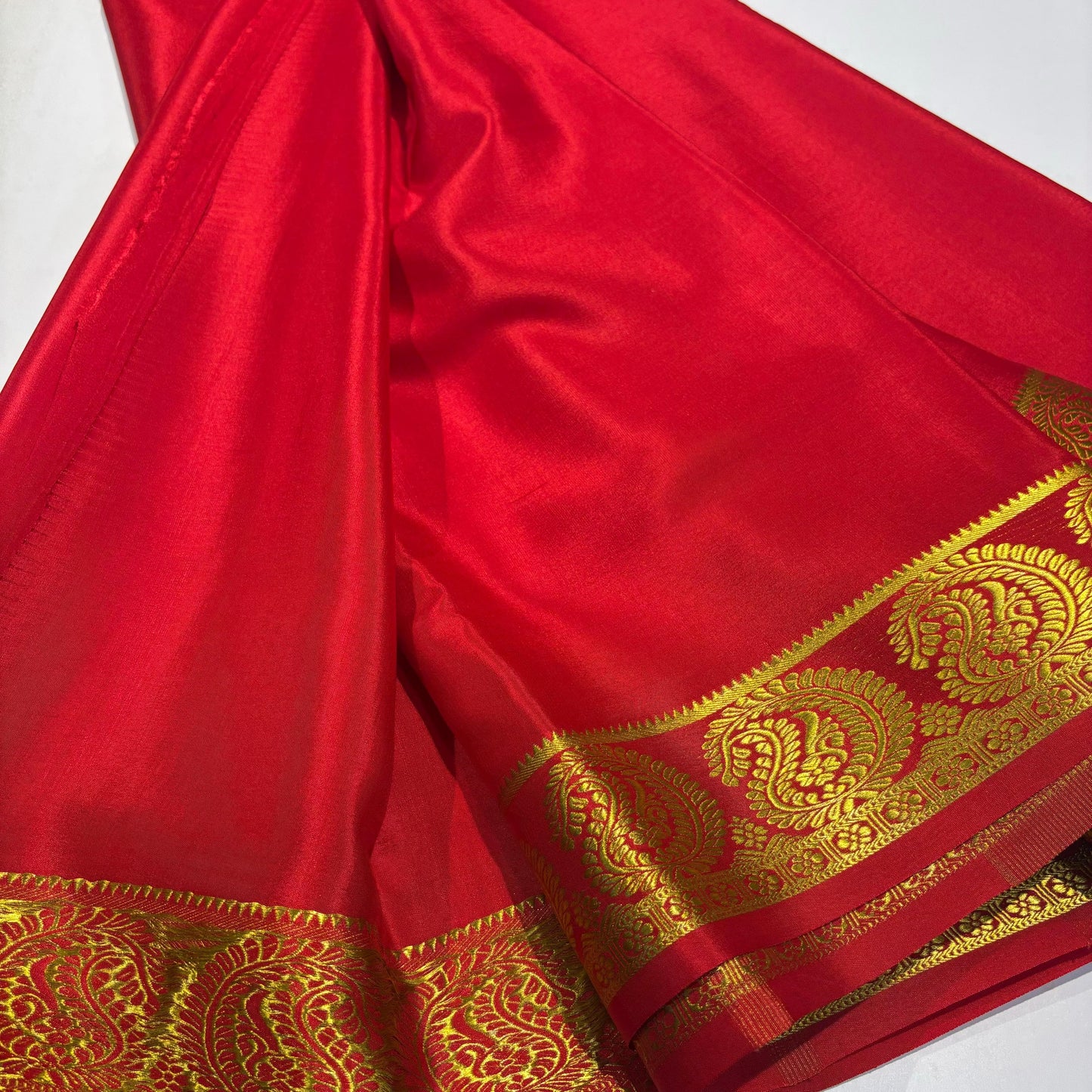 Pure Mysore Silk Saree