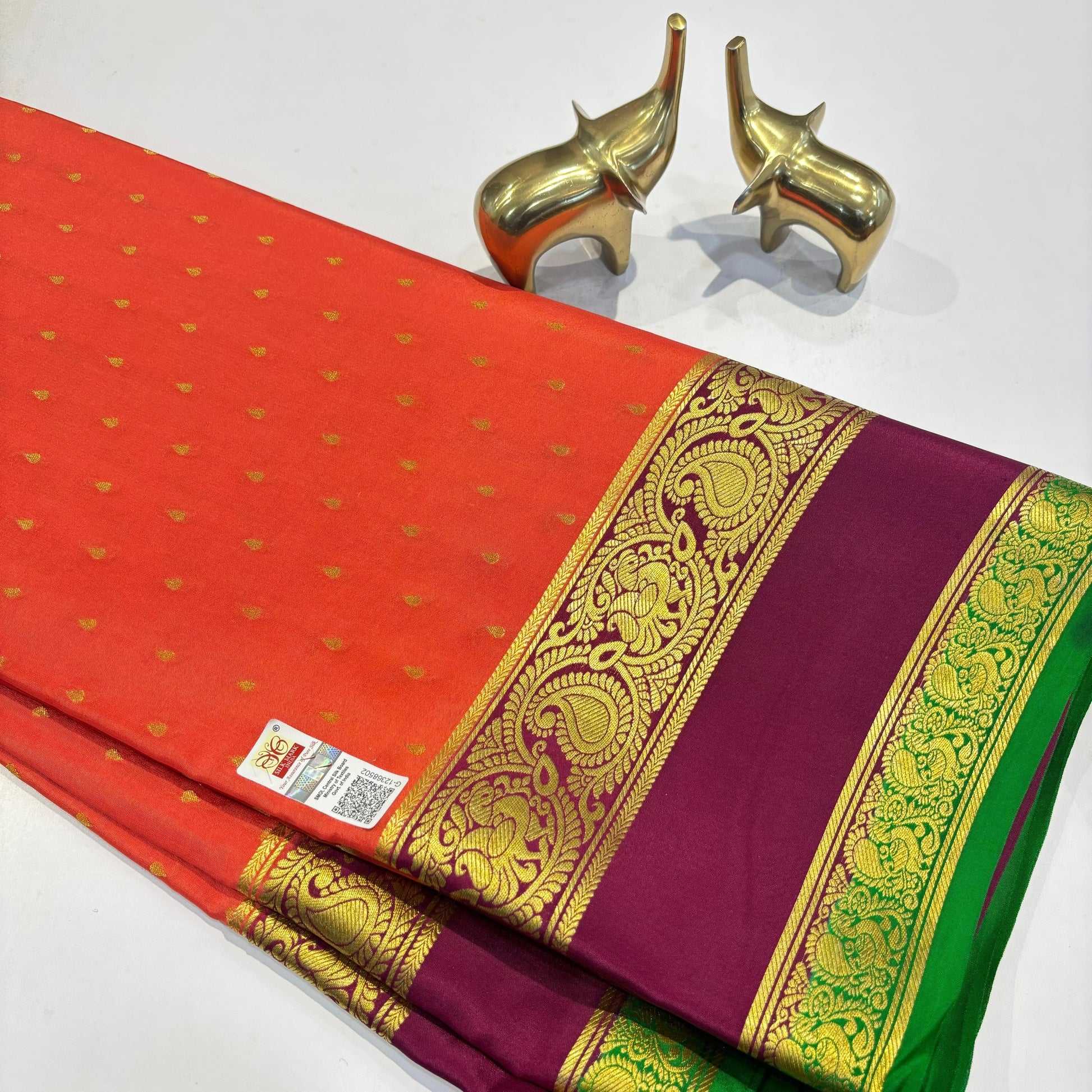 Pure Mysore Silk Saree