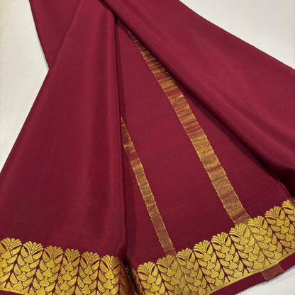 Pure Mysore Silk Saree