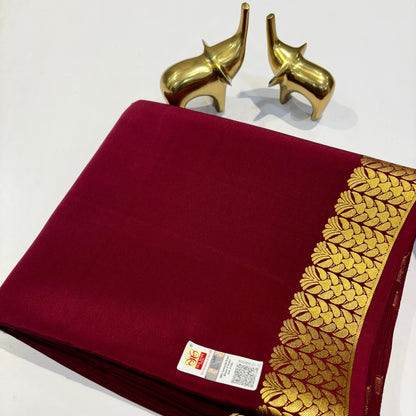 Pure Mysore Silk Saree