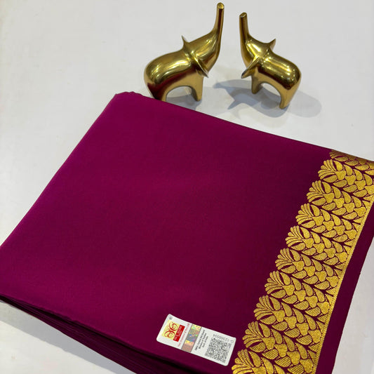 Pure Mysore Silk Saree