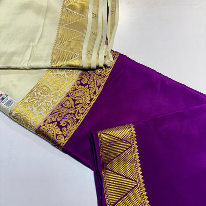 Pure Mysore Silk Saree