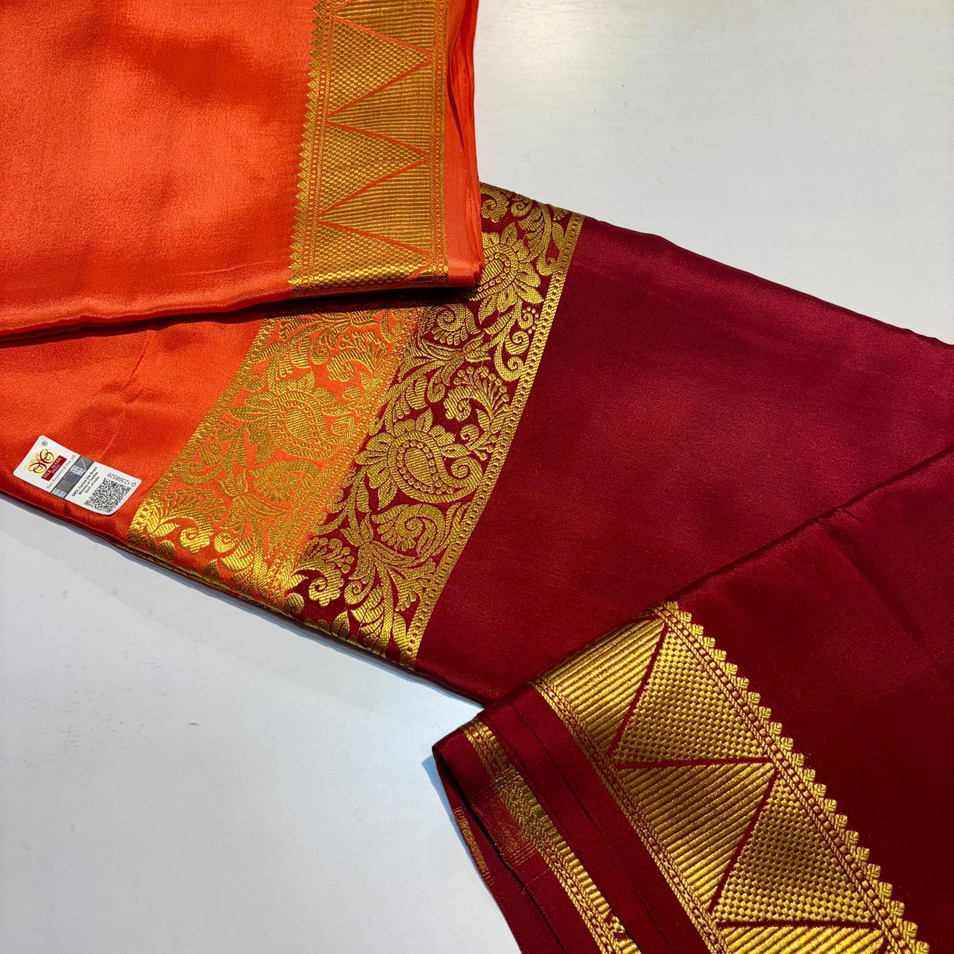 Pure Mysore Silk Saree