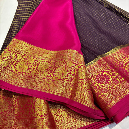 Pure Mysore Silk Saree