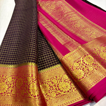 Pure Mysore Silk Saree