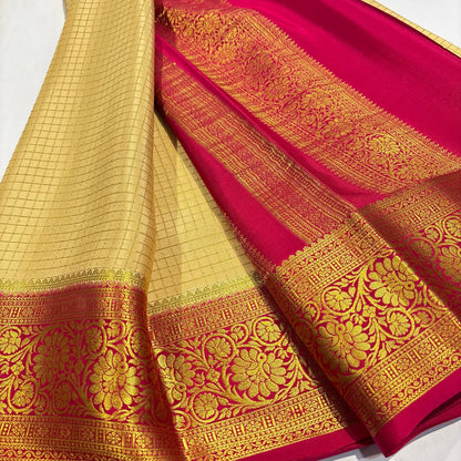 Pure Mysore Silk Saree